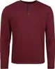 RED by EMP Herren rotes Langarmshirt mit Knopfleiste L Produktbild-Vorschau 1