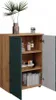 Midi skříňka Vicco Irma Dub Goldkraft/zelená 60 x 81 cm, Náhled obrázku produktu 7
