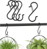 S-hooks hanging from a rod, with hanging planters attached. Produktbild-Vorschau