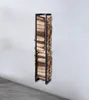 Półka ścienna na drewno kominkowe Lendo Online, 25x25x148 Podgląd zdjęcia produktu 1