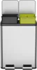 EKO - EcoCasa 1 Poubelle à pédale 30+30 litres - Acier Voir les images du produit 3
