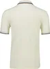 Fred Perry Polo crème uni coton Voir les images du produit 6
