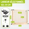 BOMI® Barrière de sécurité bébé Miko sans perçage – Voir les images du produit 2