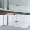 Walk in Duschwand 135x187cm Glas Duschabtrennung Falttür Produktbild-Vorschau 7