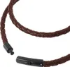Lederkette Lederband 4 mm Herren Halskette Braun 17-100 cm Produktbild-Vorschau 2