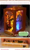 MODFU 3D Puzzle,Buchstützen aus Holz, DIY Book Nook Kit, Produktbild-Vorschau 2