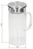 Glaskaraffe mit Deckel 1 Liter aus Borosilikatglas - Produktbild-Vorschau 7