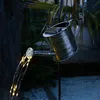 LED Solar Gießkanne mit Erdspieß - 28 warmweiße LED - mit Produktbild-Vorschau 7