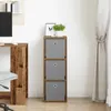 vidaXL Sideboard mit Schubladen Altholz 30,5 x 27 x 84,5 cm Produktbild-Vorschau 3