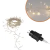 Zilverkleurige LED-lichtslinger met clusterlampjes - 240 Productafbeelding-voorbeeld 6