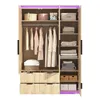 Flieks Kleiderschrank mit Kleiderstange, Garderobe mit Produktbild-Vorschau 8