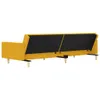 Maison Exclusive - Schlafsofa 2-Sitzer mit 2 Kissen Gelb Produktbild-Vorschau 7