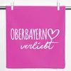 Huuraa Kissenbezug Oberbayern verliebt 40x40cm Fuchsia Produktbild-Vorschau 1