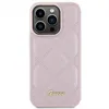 Guess Quilted Metal Logo-Hülle für iPhone 15 Pro Max  Rosa Produktbild-Vorschau 3