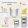 Creative Deco 3D Gips Handabdruck Set | Gipsabdruck Hände Produktbild-Vorschau 3