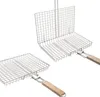 Cestino barbecue universale in metallo cromato con manico Anteprima dell’immagine prodotto 6