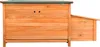 Kurník Wiltec 1360 x 740 x 700 mm červenohnedý s drevenou Náhľad obrázku produktu 4