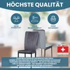 Albatros Esszimmerstühle mit Samt-Bezug 6er Set MODENA, Produktbild-Vorschau 3