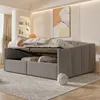 STILVORA Polsterbett 140×200 mit Lattenrost und Produktbild-Vorschau 3
