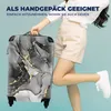 MuchoWow® Koffer Handgepäck Trolley Rollkoffer Kleine Produktbild-Vorschau 4