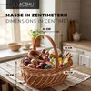 Weidenkorb Zweifarbig mit Henkel Osterkorb & Präsentkorb 34 Produktbild-Vorschau 3