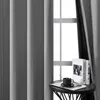 100% Verdunklungsvorhänge mit Ösen Schlafzimmer 2er Set Produktbild-Vorschau 5