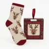 Kuschelsocken X-MAS Rentier – Weihnachts-Socken Produktbild-Vorschau 1