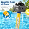 Schwimmendes Poolthermometer Hai, Digitales Produktbild-Vorschau 3