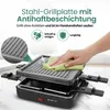 Emerio Gourmetset – Raclette-Grill – 600W – 4 Personen – Produktbild-Vorschau 3