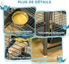 Cage de transport en acier pour perroquets, cage š€ oiseaux Voir les images du produit 8