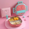 Thermo-Bentobox, Brotdose Box mit Thermo-Mittagessen Bento Produktbild-Vorschau 4