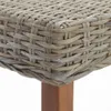 vidaXL Bank Natur 160 x 35 x 45 cm Massivholz Mango Produktbild-Vorschau 3