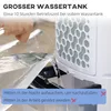 HOMCOM Mobile Luftkühler 3 in 1 Ventilator mit 3 Stufen 60° Produktbild-Vorschau 9