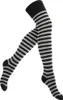 Yenita® Overknee Strümpfe 36-41 schwarz-grau Produktbild-Vorschau 3