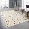 Tapis crème avec des taches de couleur dans les tons de Voir les images du produit 1