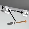 Závěsný systém na obrazy - SET Click Rail bílá RAL 9010 2m Náhled obrázku produktu 3