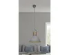 BRILLIANT Pendelleuchte 39cm Frieda grau IP20 E27 60 Watt Produktbild-Vorschau 6
