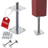 SOTECH Pfostenträger M24 110 x 110 x 250 mm feuerverzinkt – Produktbild-Vorschau 1