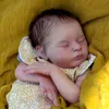 48CM Reborn Spiace novorodenca Mäkké realistické bábiky Náhľad obrázku produktu 4