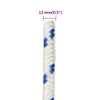 vidaXL Corda da barca bianca 12 mm 25 m polipropilene Anteprima dell’immagine prodotto 5