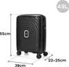 SwissBags Echo 55cm príručný kufor Black Náhľad obrázku produktu 10