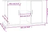 vidaXL Supporto per acquario rovere Sonoma 101x41x58 cm Anteprima dell’immagine prodotto 8