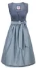 Dirndl Ansfelden 70cm Länge himmelblau 32 Produktbild-Vorschau 2