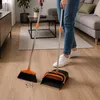 Relaxdays Besen und Kehrschaufel im Set, max. Länge 124 cm, Produktbild-Vorschau 3
