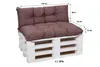 Palettenkissen Set Braun – Sitzkissen 120×60 cm & Produktbild-Vorschau 2