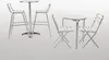 Two sets of bistro tables and chairs are displayed against a white background. Produktbild-Vorschau