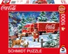 Coca Cola: Vánoční kamion (1000 dílků) Náhled obrázku produktu 3