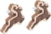 BeWooden Ohrringe für Frauen Deer braun Universal Produktbild-Vorschau 1