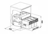 BLANCO 526209 SELECT II 60/3 ORGA Système de déchets 45 Voir les images du produit 2