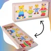 Malplay Pädagogisches Verkleidungsrätsel "Teddybär Anziehen Produktbild-Vorschau 8